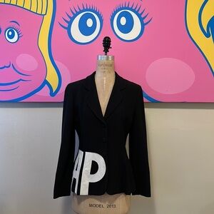 Moschino Cheap and Chic Black Blazer